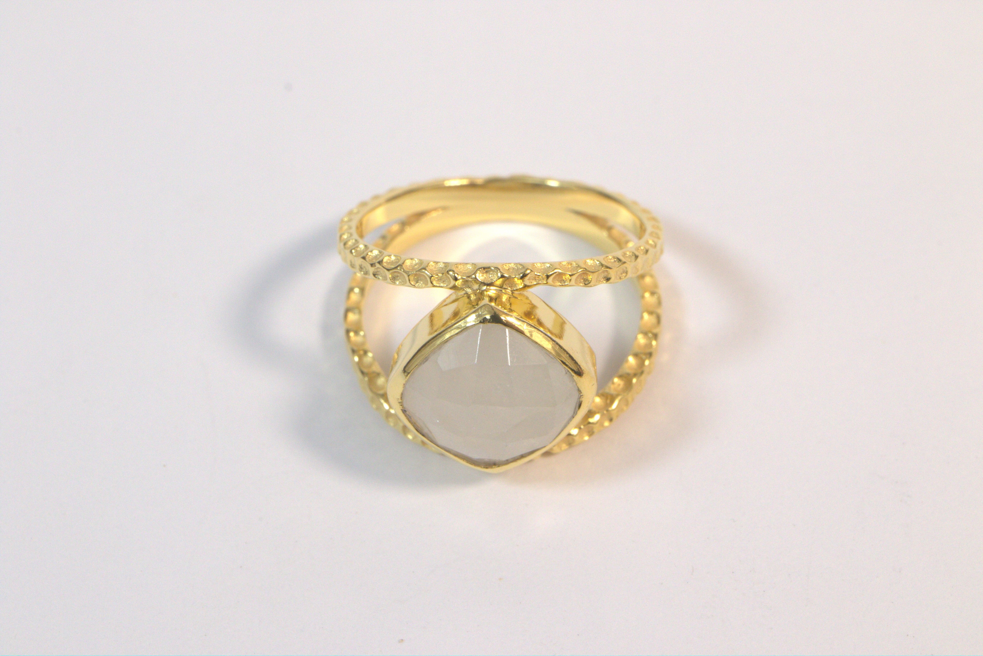 Solstice Pebble Ring