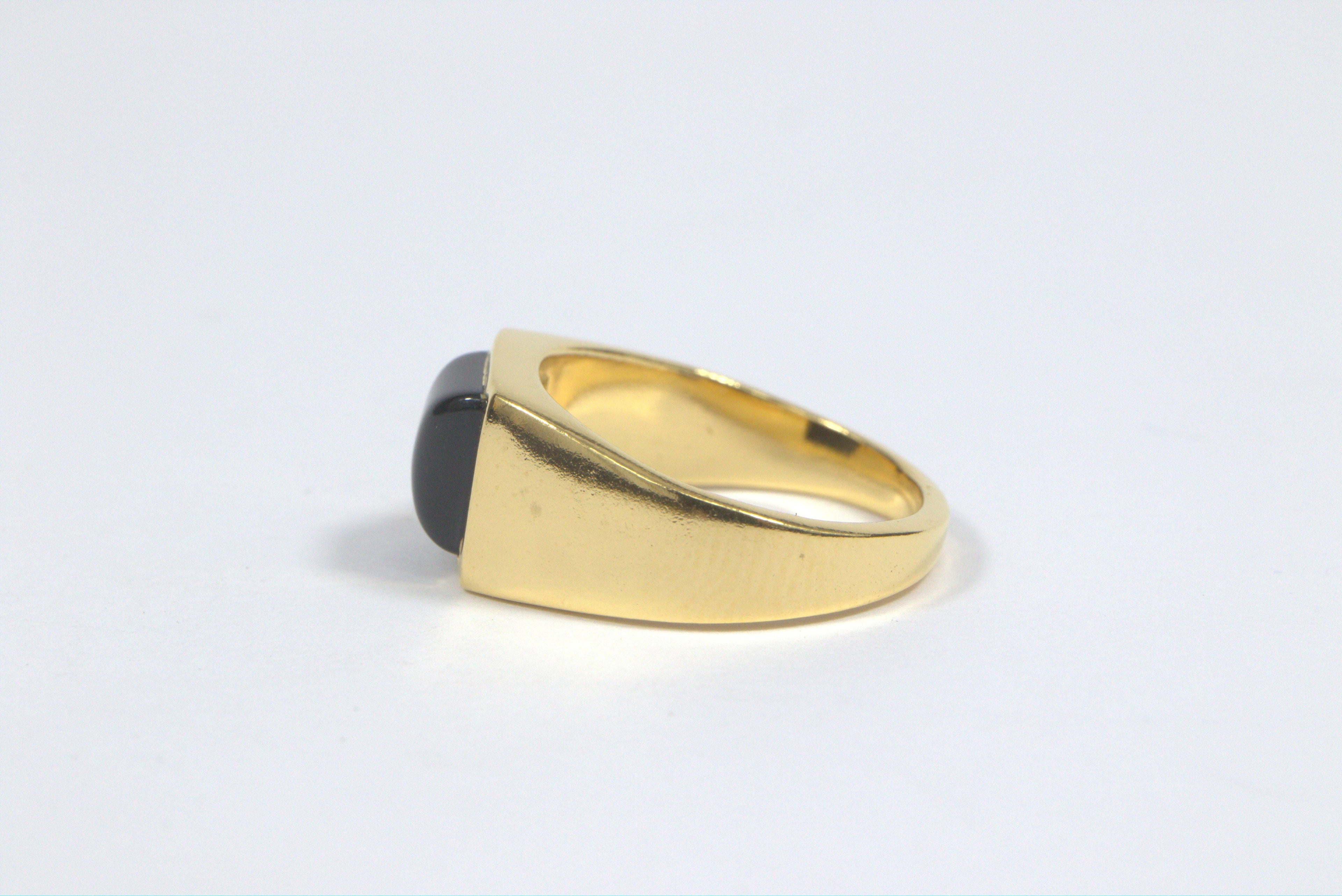 Midnight Block Ring