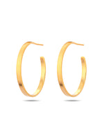 Flat-Hoop Earring