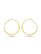 Lila Hoop Earring