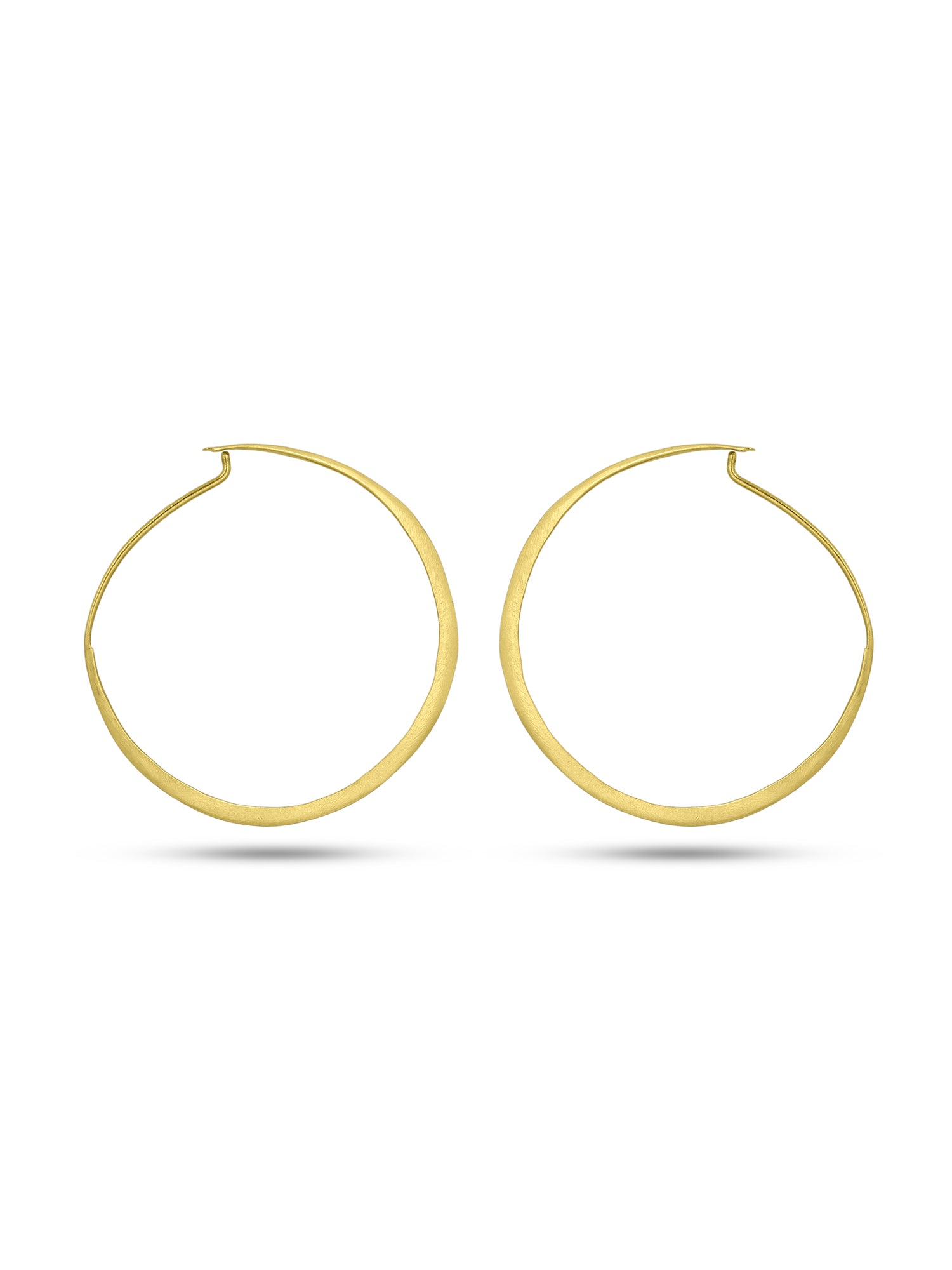 Lila Hoop Earring