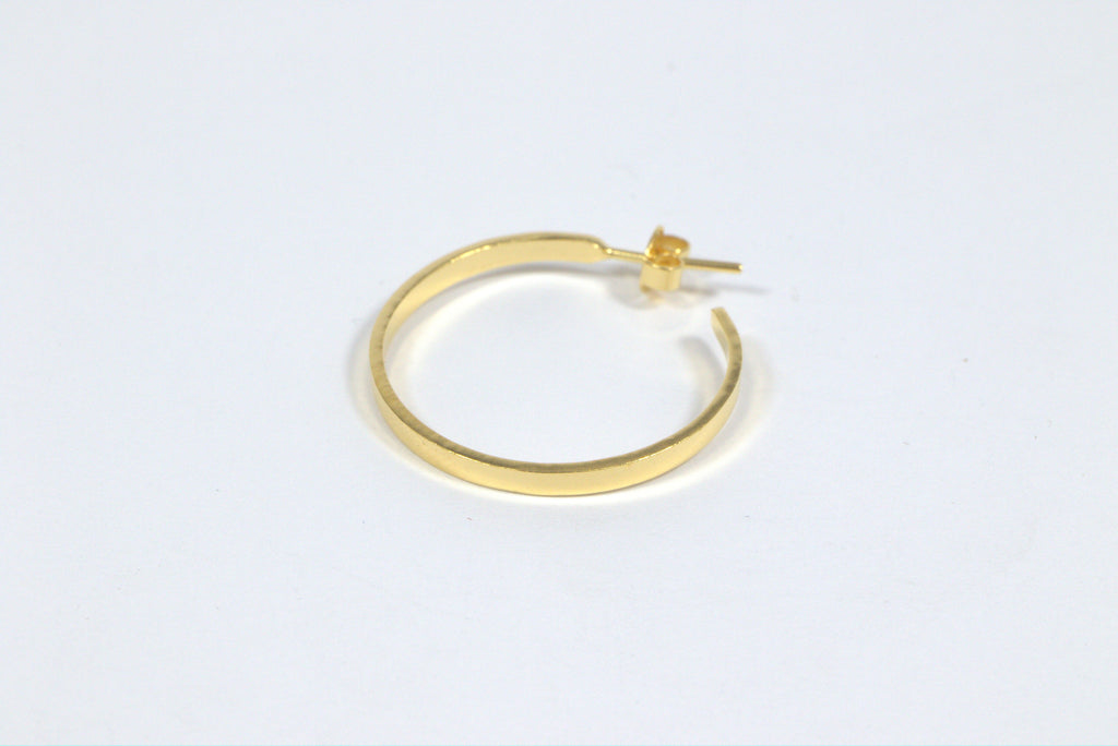 Flat-Hoop Earring