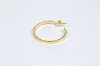 Flat-Hoop Earring