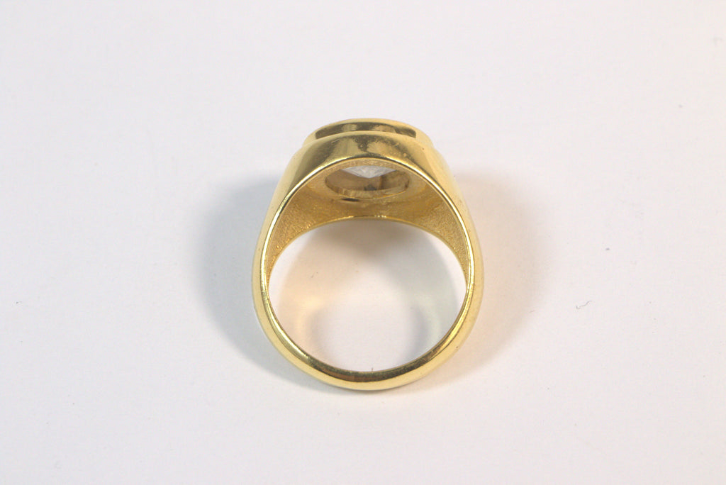 Noir Haven Signet Ring - Gold