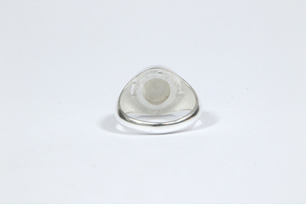 Noir Haven Signet Ring - Silver