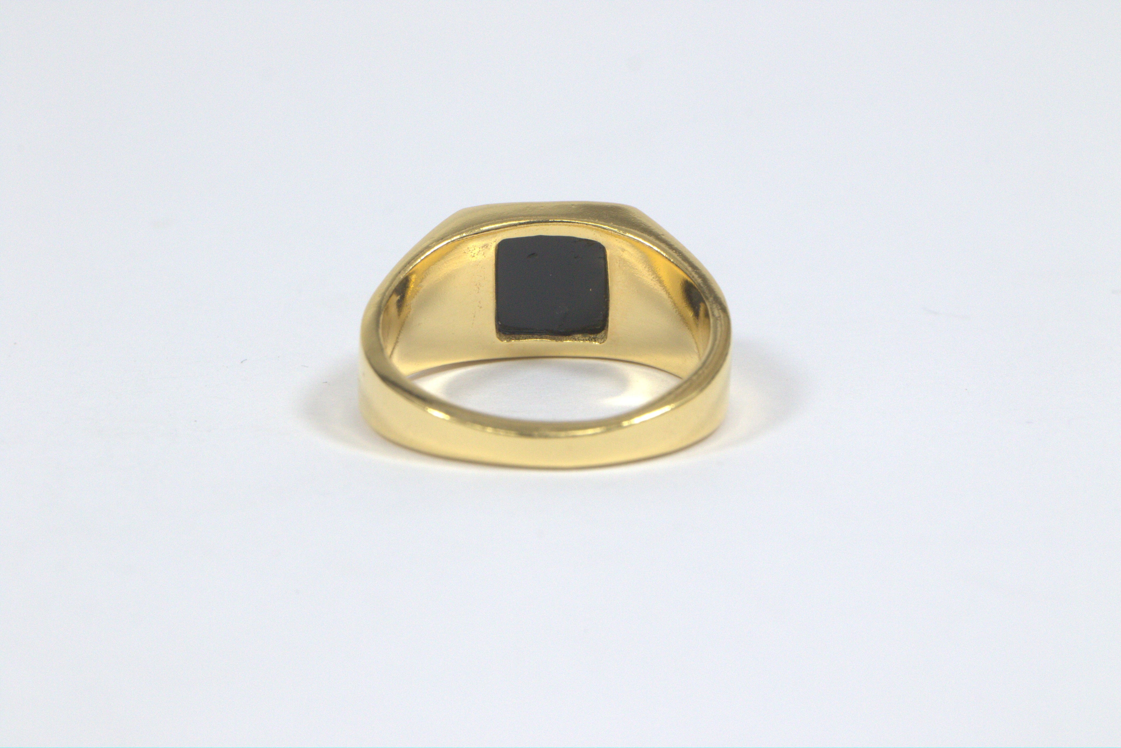 Midnight Block Ring