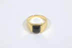 Midnight Block Ring