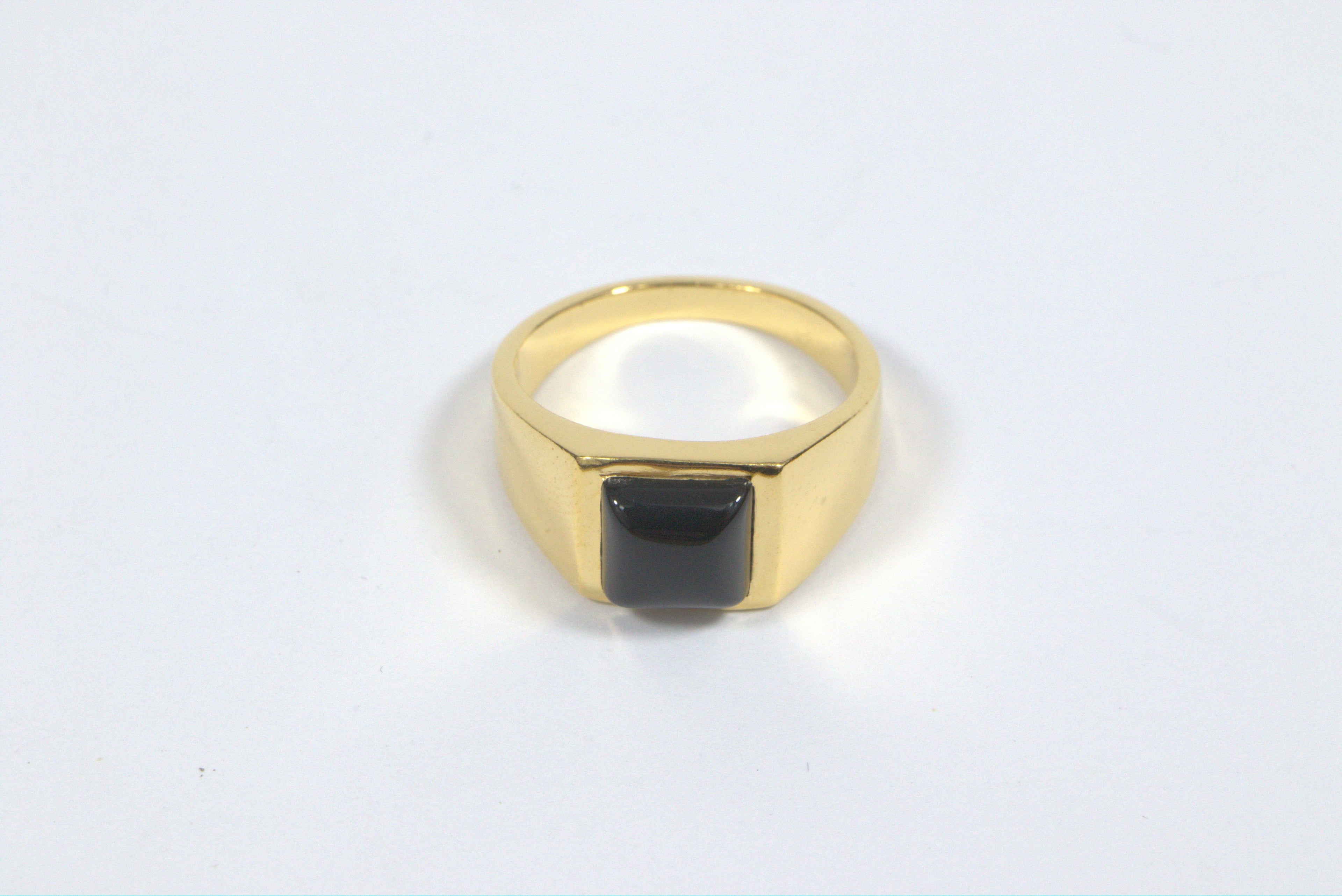 Midnight Block Ring
