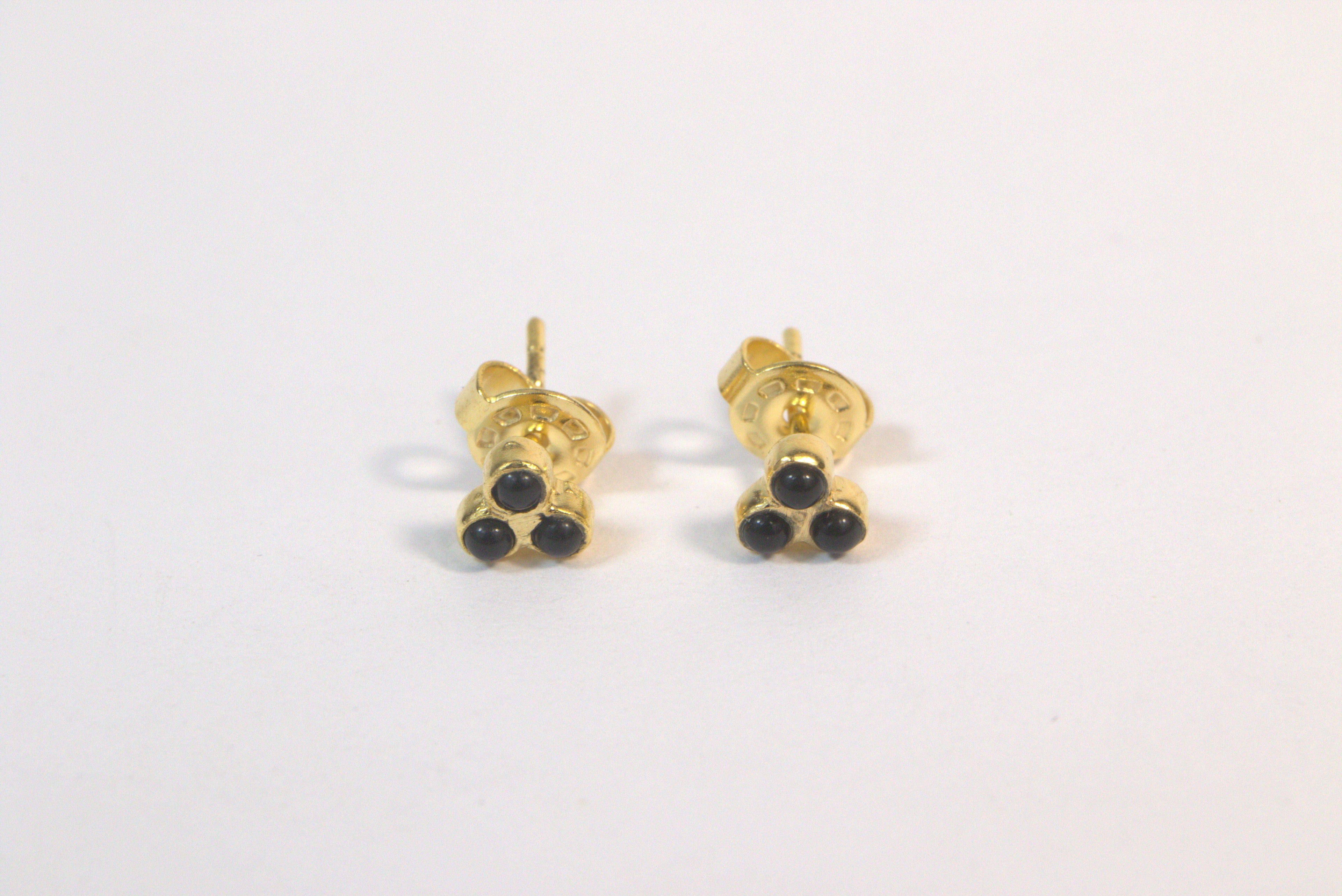 Noir Trio Studs