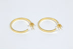 Flat-Hoop Earring